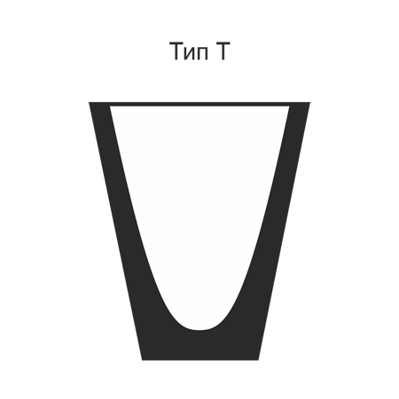 Cruicible T 0.4 drawing 1.T.001.001-168 fireclay