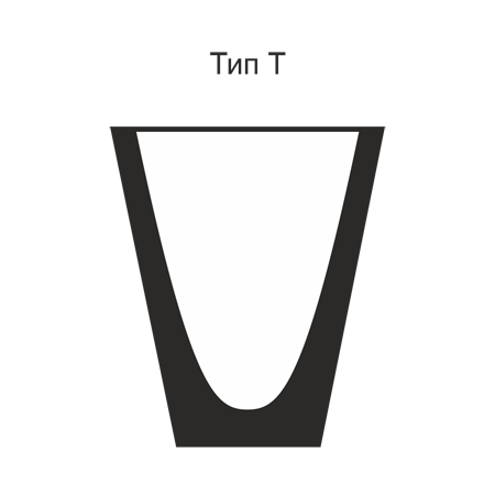 Тигель T 0.5 чер.1.Т.001.001-136 шамотный