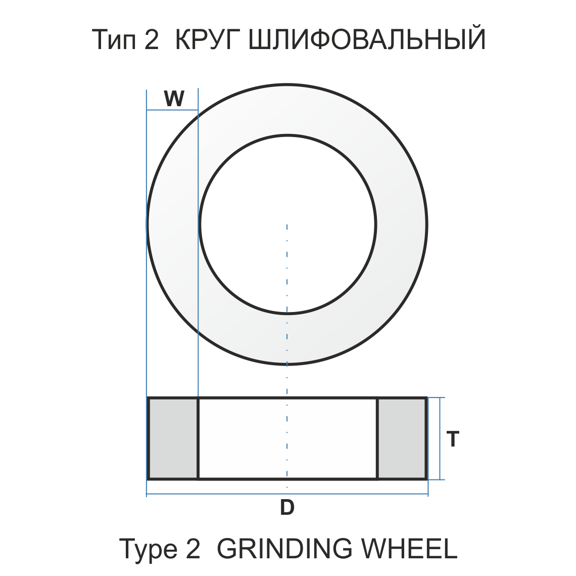 Абразивный инструмент на бакелитовой связке / Круги шлифовальные / 2 200 80 38 14А 40 P B 324603347194751