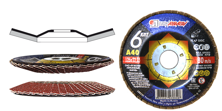 New series of flap butt-end wheels KLT-6 New series of flap butt-end wheels KLT-6