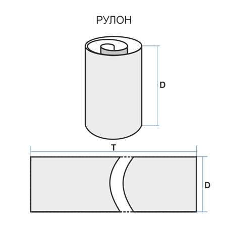 Рулон 805 20 Ткань AK600GW P280 (M63)